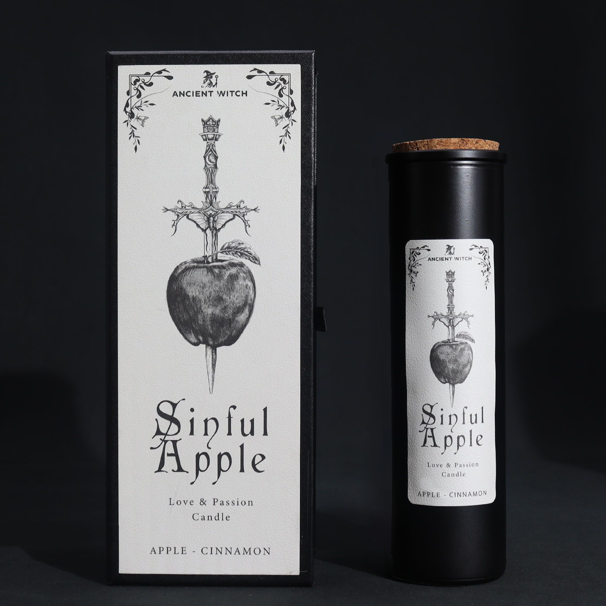 Ancient Witch Ritual Candles - Sinful Apple - Image 4