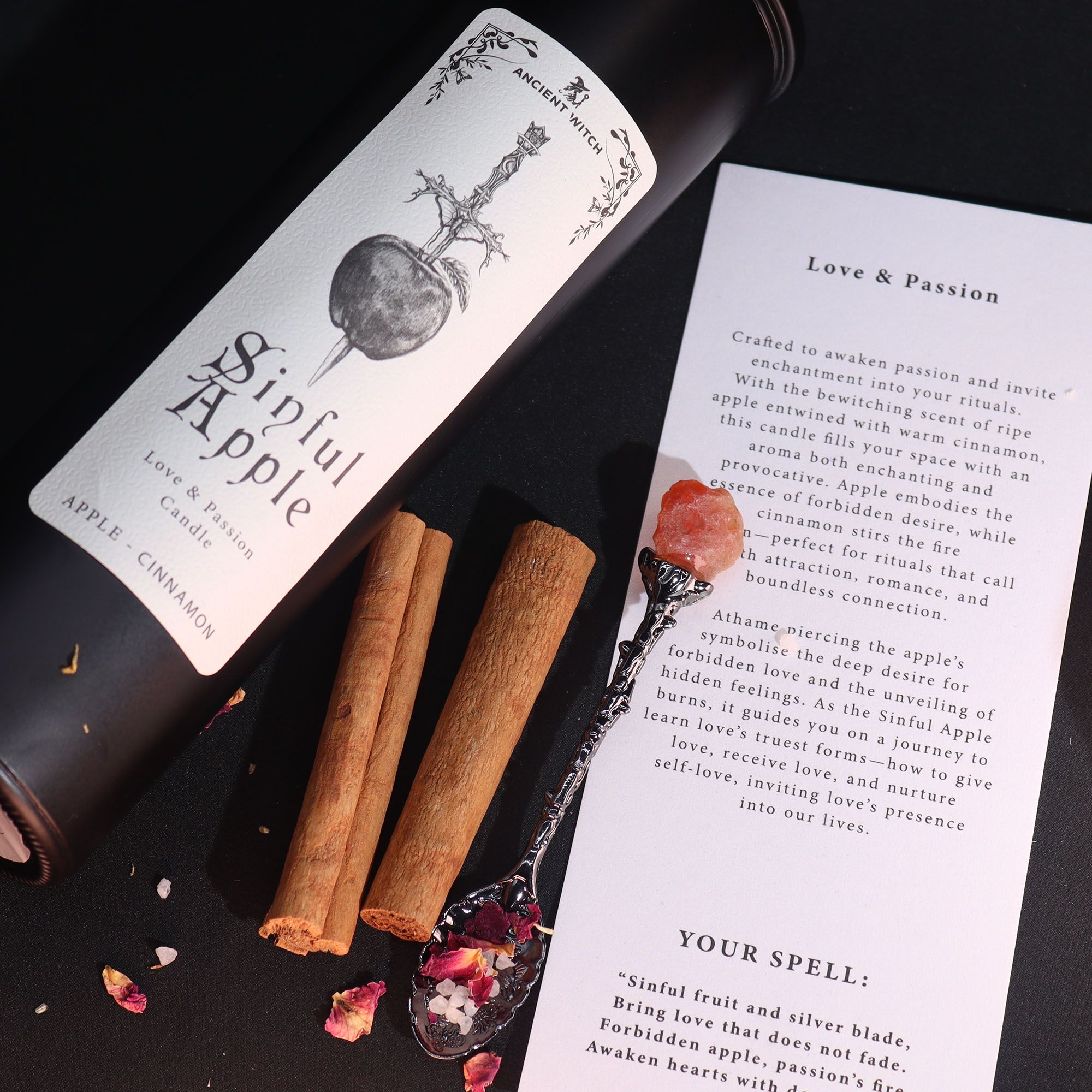 Ancient Witch Ritual Candles - Sinful Apple - Image 5